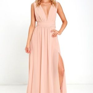 Lulu’s Heavenly Hues Blush Maxi